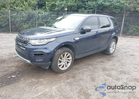 2016 Land Rover Discovery Sport Hse from USA, damaged, VIN SALCR2BGXGH626748